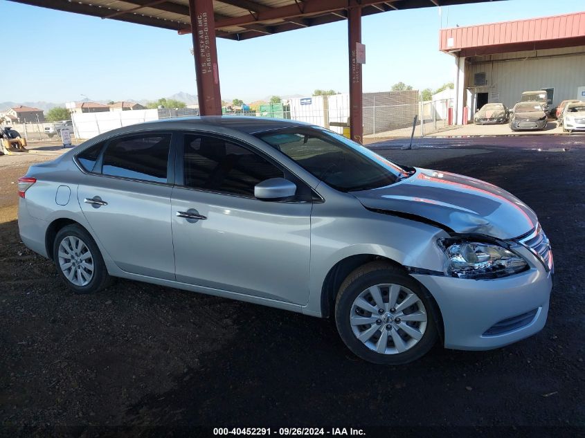 2014 Nissan Sentra Fe+ S/Fe+ Sv/S/Sl/Sr/Sv VIN: 3N1AB7AP8EY223499 Lot: 40452291