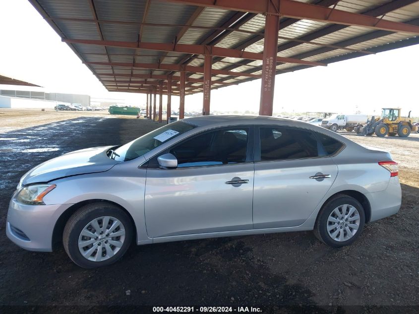 2014 Nissan Sentra Fe+ S/Fe+ Sv/S/Sl/Sr/Sv VIN: 3N1AB7AP8EY223499 Lot: 40452291