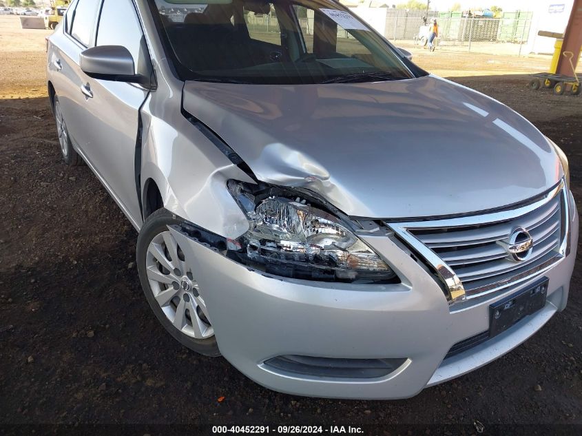 2014 Nissan Sentra Fe+ S/Fe+ Sv/S/Sl/Sr/Sv VIN: 3N1AB7AP8EY223499 Lot: 40452291