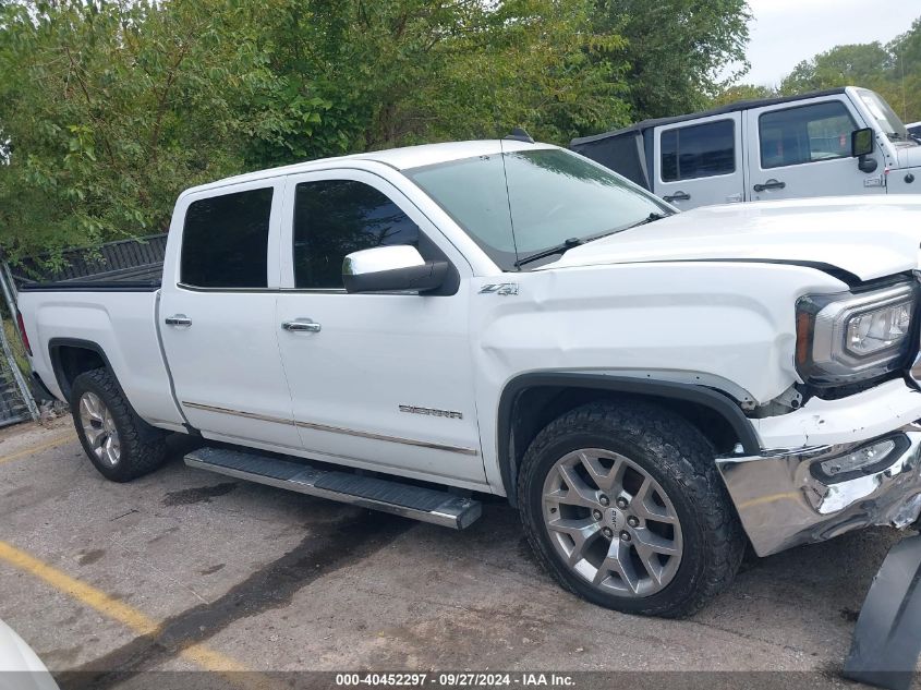 2018 GMC Sierra 1500 Slt VIN: 3GTU2NEC3JG363871 Lot: 40452297