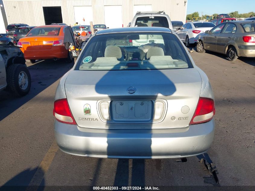 2003 Nissan Sentra Gxe VIN: 3N1CB51D23L816403 Lot: 40452303