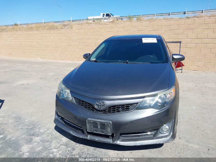 2014 Toyota Camry Se VIN: 4T1BF1FK2EU766569 Lot: 40452318