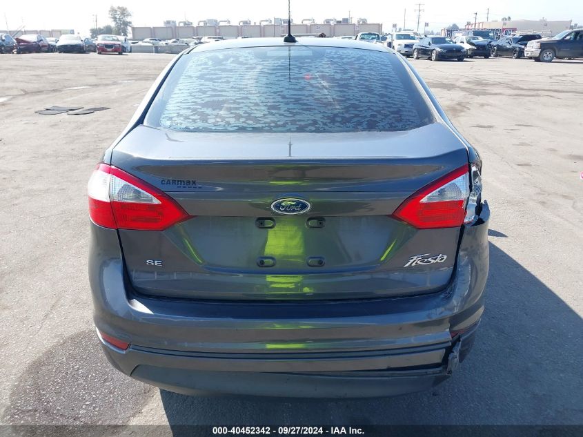 2017 Ford Fiesta Se VIN: 3FADP4BJXHM156233 Lot: 40452342