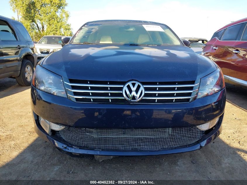 1VWBN7A32EC055855 2014 Volkswagen Passat 2.0L Tdi Se