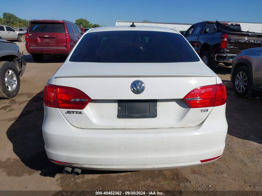 3VW3L7AJ6EM389992 2014 Volkswagen Jetta 2.0L Tdi