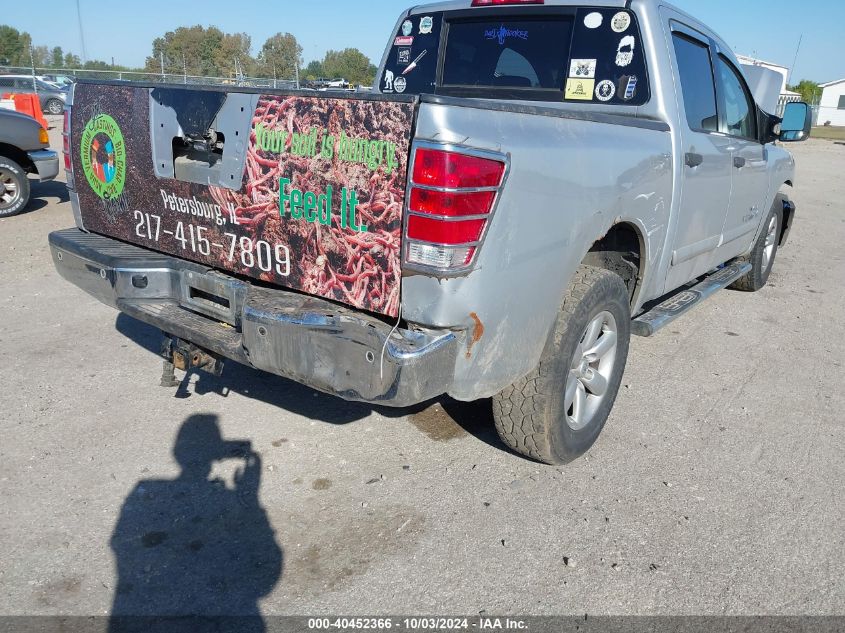 2011 Nissan Titan Sv VIN: 1N6AA0EC8BN302546 Lot: 40452366