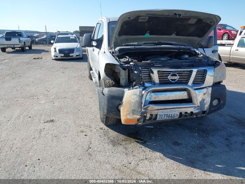 2011 Nissan Titan Sv VIN: 1N6AA0EC8BN302546 Lot: 40452366