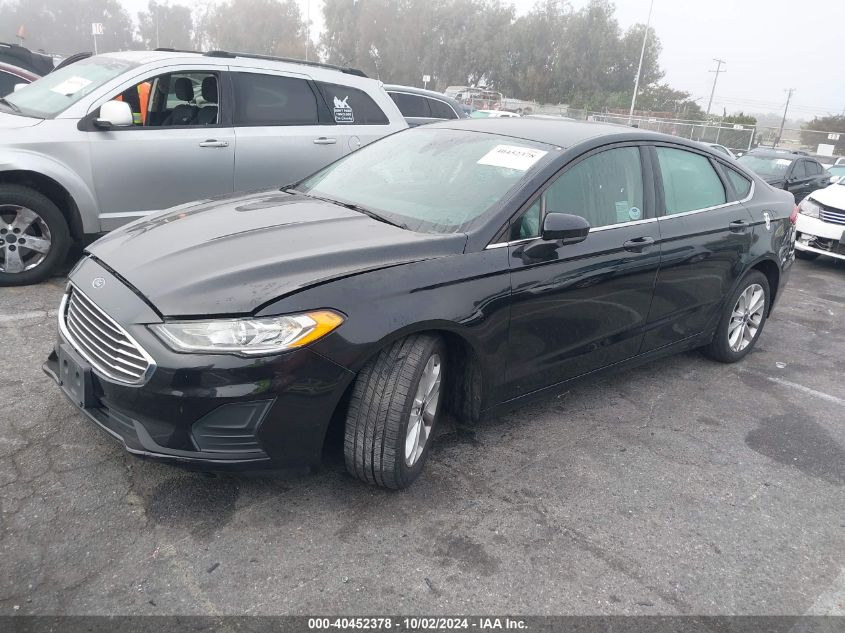 VIN 3FA6P0HD1KR173774 2019 Ford Fusion, SE no.2