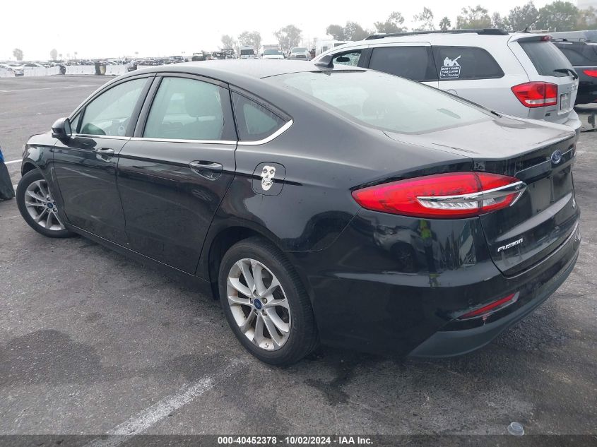 VIN 3FA6P0HD1KR173774 2019 Ford Fusion, SE no.3