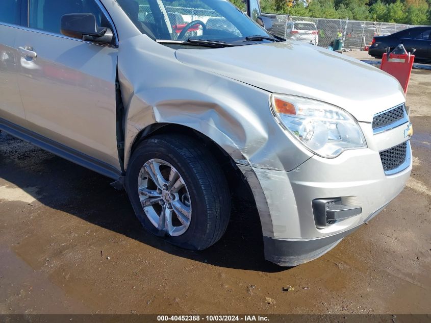 2013 Chevrolet Equinox Ls VIN: 2GNALBEK6D6287432 Lot: 40452388