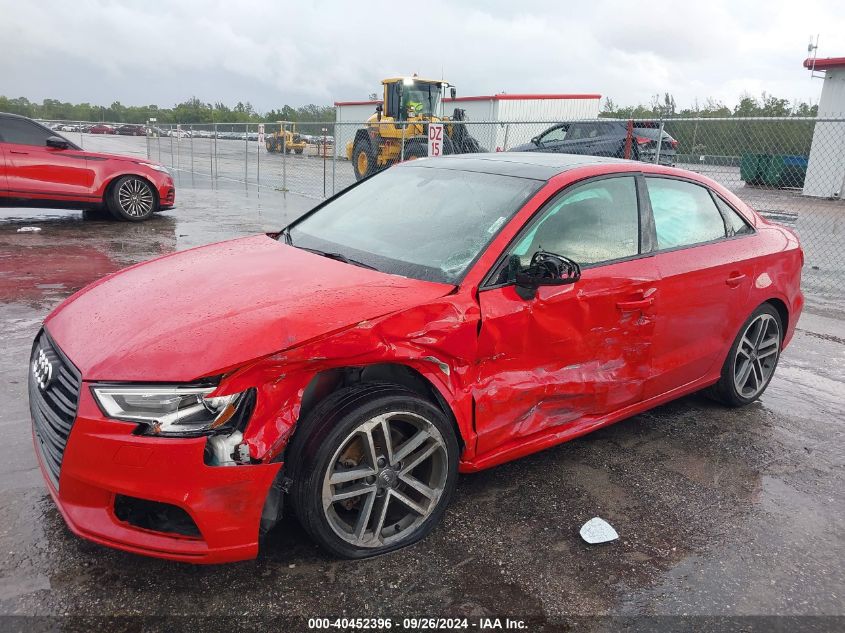 2019 Audi A3 40 Premium/40 Titanium Premium VIN: WAUAUGFF4KA089787 Lot: 40452396