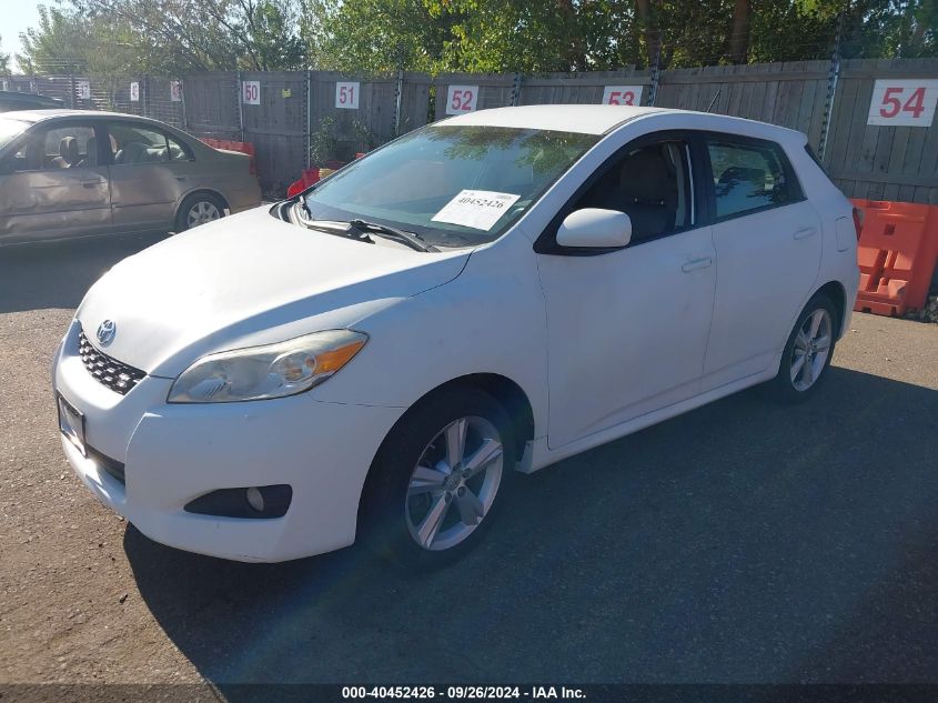 2010 Toyota Matrix S VIN: 2T1LE4EE9AC013976 Lot: 40452426