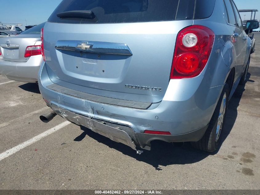 2014 Chevrolet Equinox Ltz VIN: 2GNFLDE38E6375524 Lot: 40452462