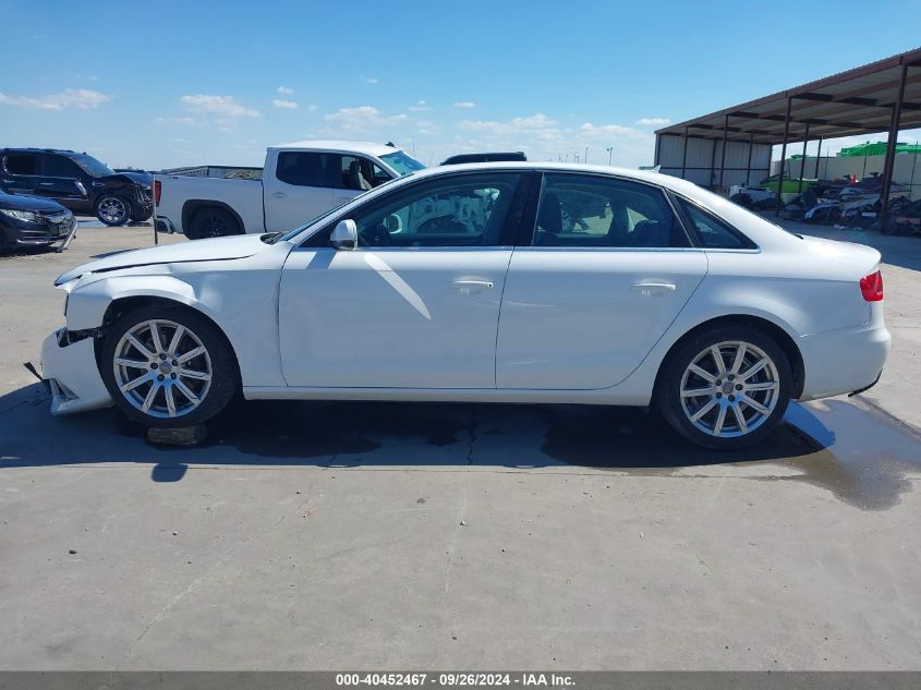 2010 Audi A4 2.0T Premium VIN: WAUFFAFL3AN058282 Lot: 40452467