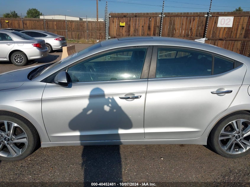 KMHD84LF5HU281519 2017 Hyundai Elantra Limited