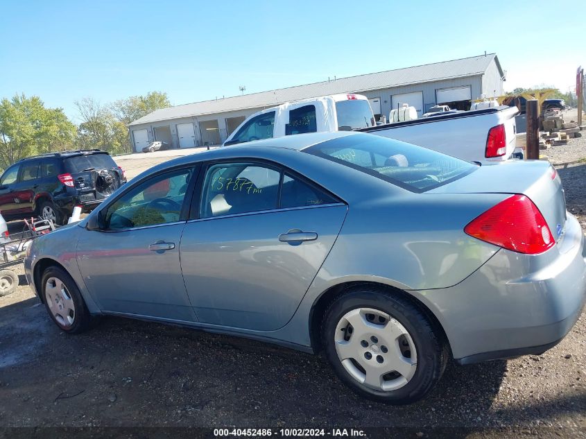 2008 Pontiac G6 Value Leader VIN: 1G2ZF57B184129738 Lot: 40452486