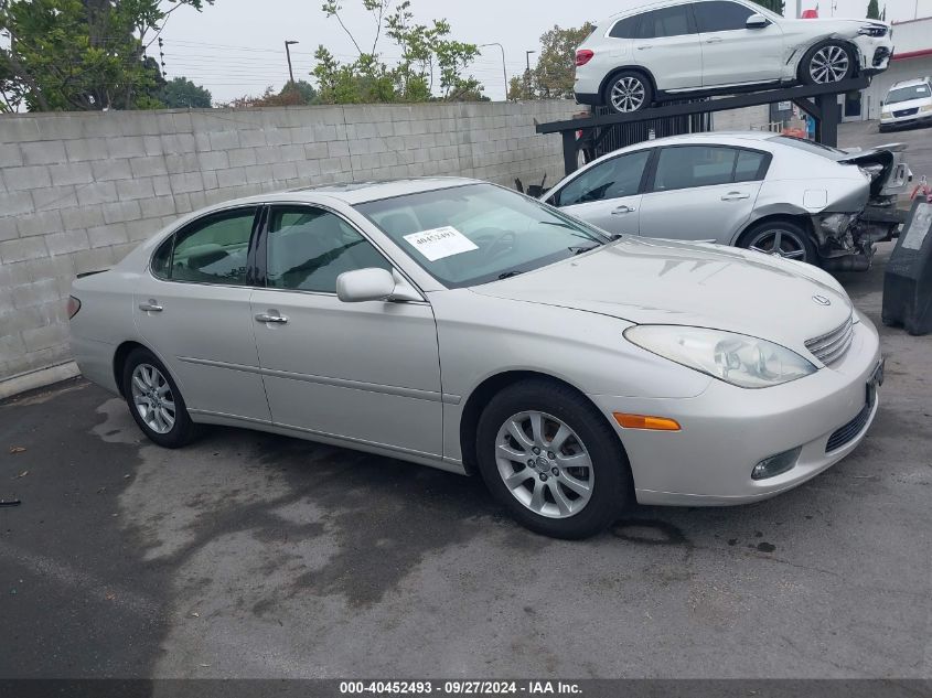 2003 Lexus Es 300 VIN: JTHBF30G230116454 Lot: 40452493