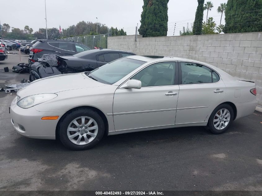 2003 Lexus Es 300 VIN: JTHBF30G230116454 Lot: 40452493