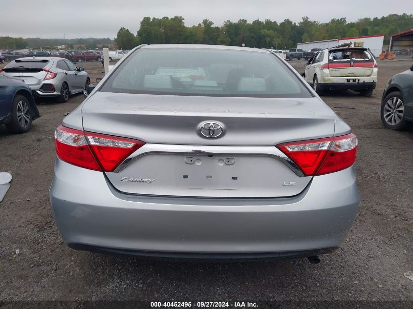 2015 Toyota Camry Le VIN: 4T4BF1FK8FR447281 Lot: 40452495