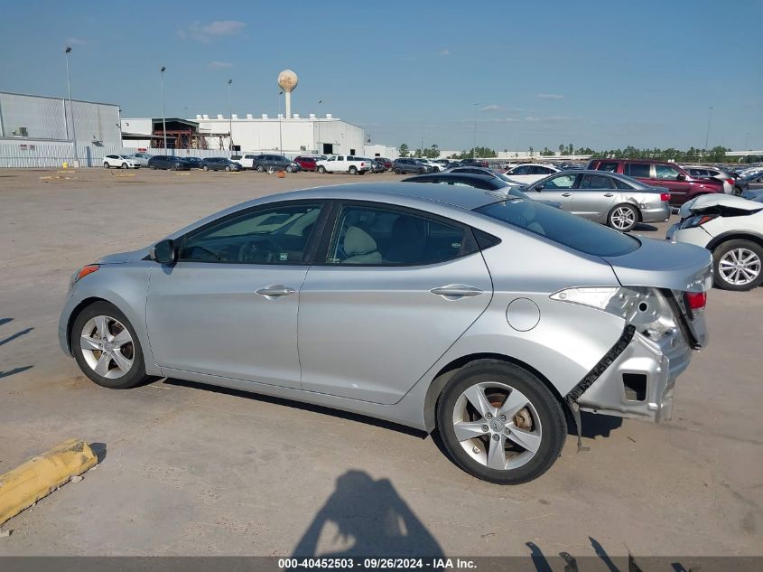 2013 Hyundai Elantra Gls VIN: 5NPDH4AE1DH232353 Lot: 40452503