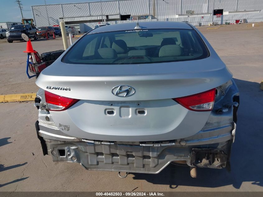 2013 Hyundai Elantra Gls VIN: 5NPDH4AE1DH232353 Lot: 40452503