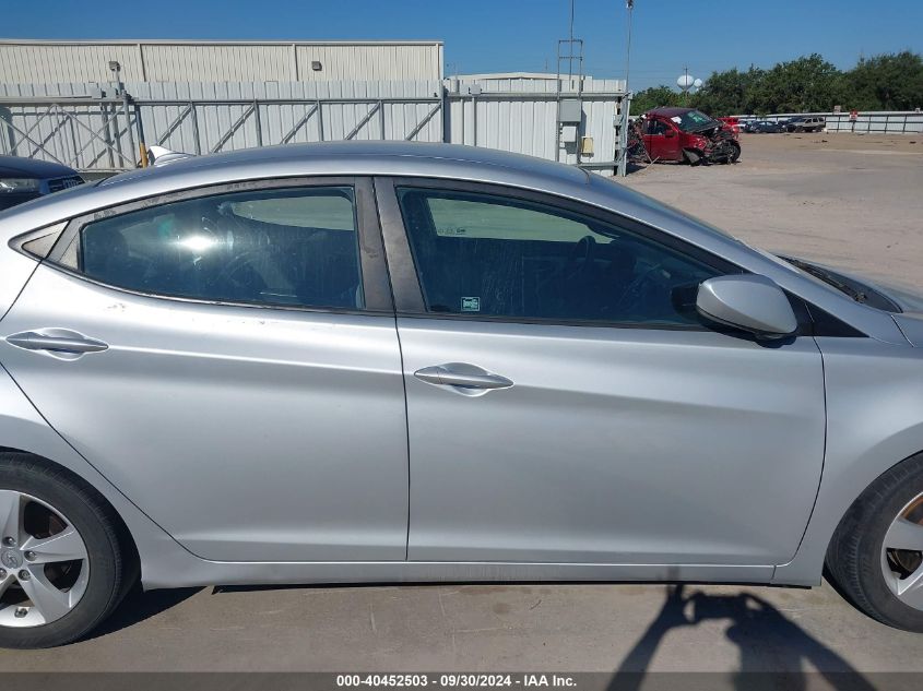 2013 Hyundai Elantra Gls VIN: 5NPDH4AE1DH232353 Lot: 40452503