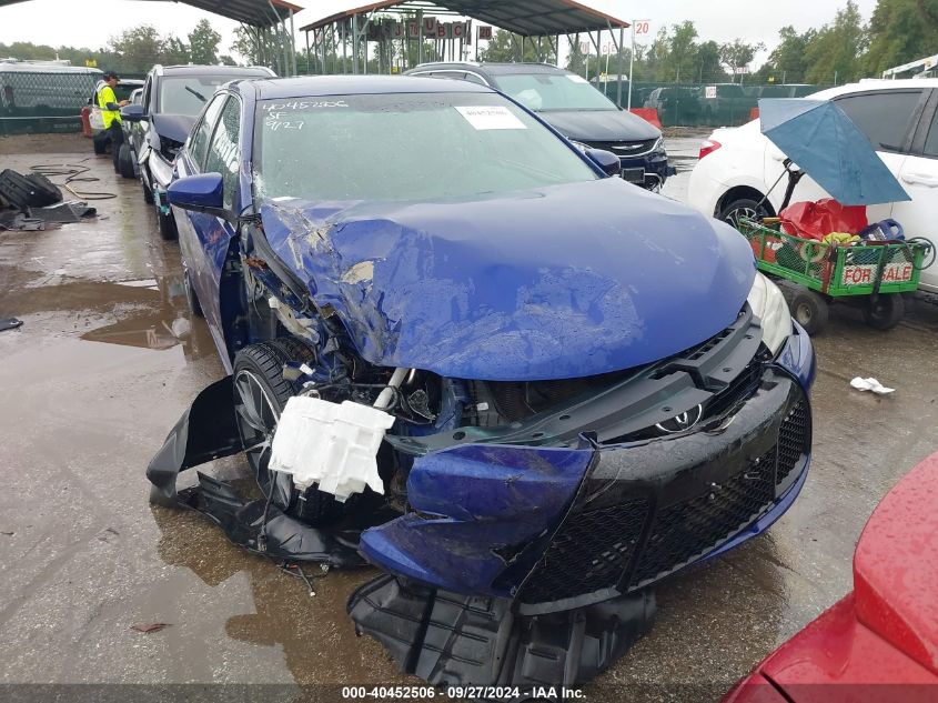 2016 Toyota Camry Xse VIN: 4T1BF1FK0GU505654 Lot: 40452506