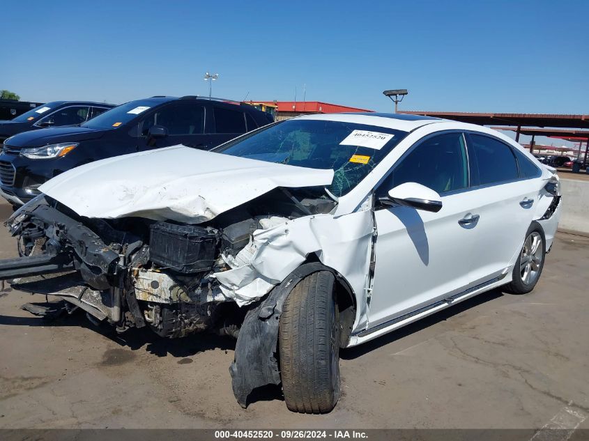 5NPE34AF1JH709662 2018 Hyundai Sonata Sport/Limited/Sel