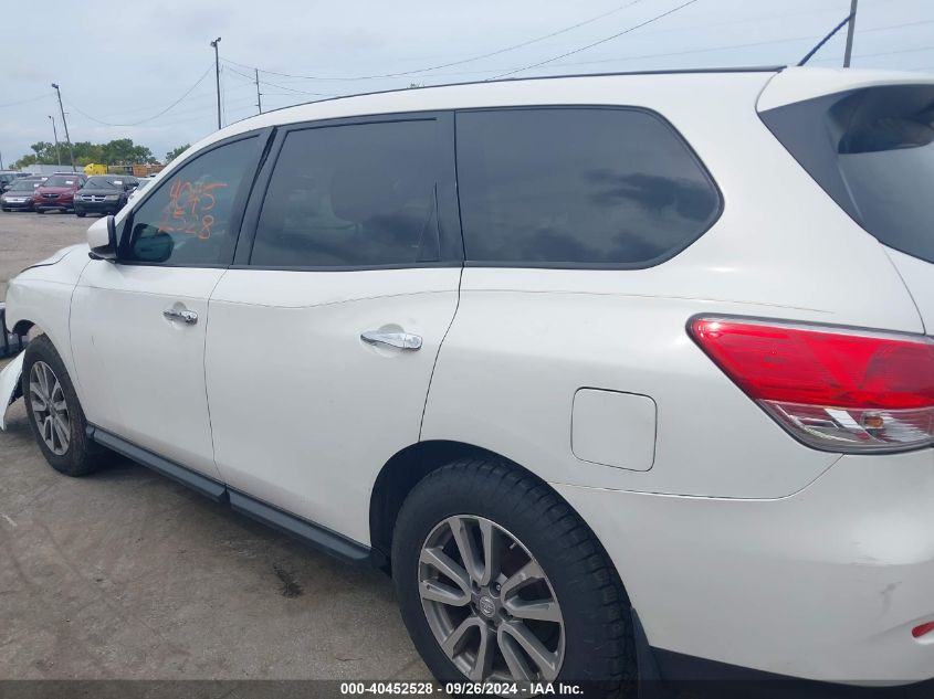 2014 Nissan Pathfinder S VIN: 5N1AR2MM7EC687241 Lot: 40452528