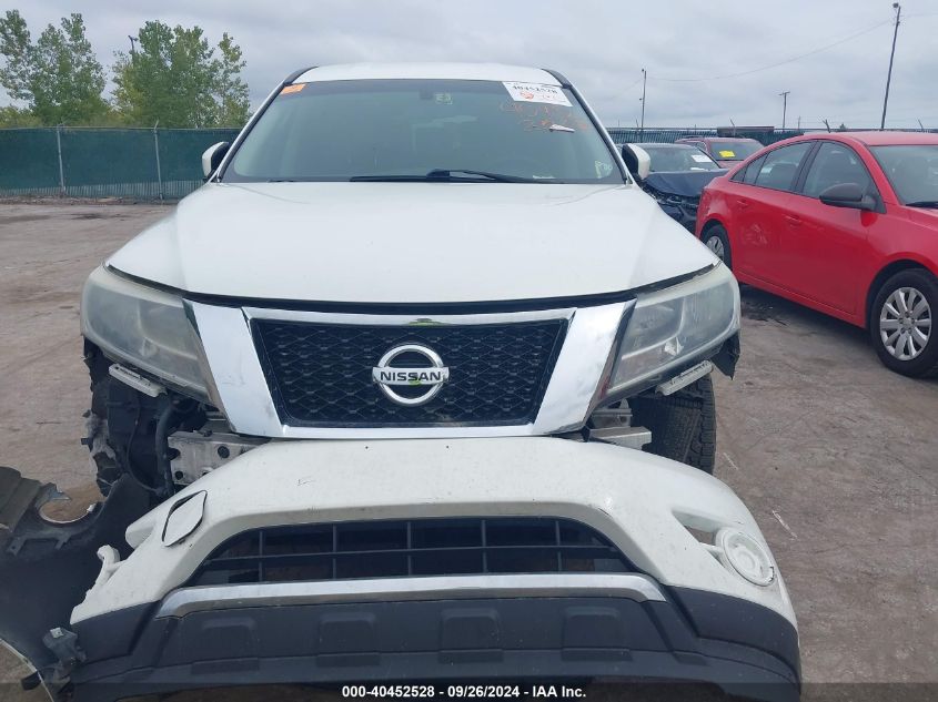 2014 Nissan Pathfinder S VIN: 5N1AR2MM7EC687241 Lot: 40452528