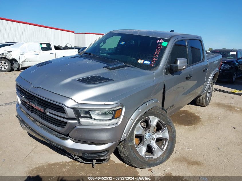 1C6RREJT1KN590659 2019 Ram 1500 Laramie 4X2 5'7 Box