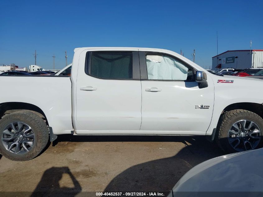 2021 Chevrolet Silverado 1500 4Wd Short Bed Lt VIN: 3GCUYDEDXMG234449 Lot: 40452537