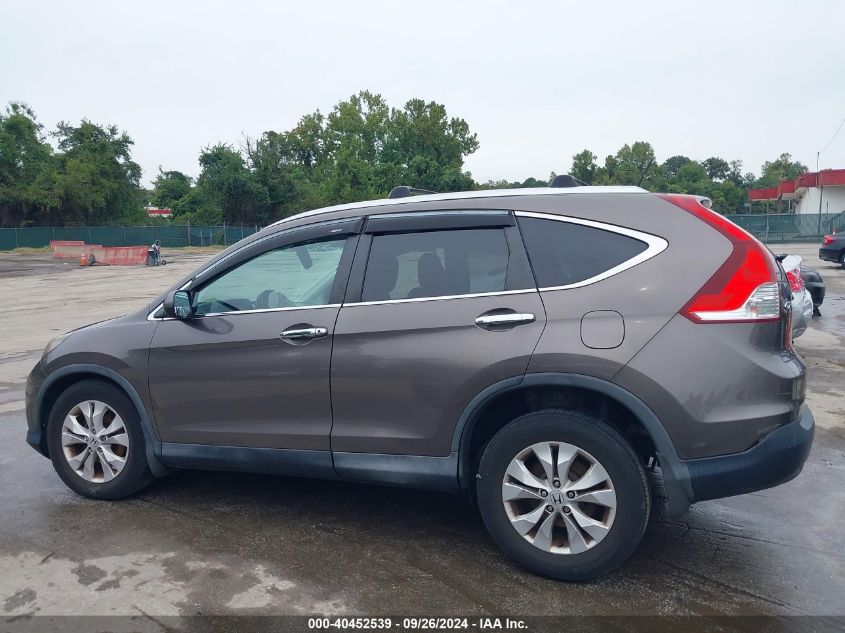 2014 Honda Cr-V Ex-L VIN: 2HKRM3H76EH552241 Lot: 40452539