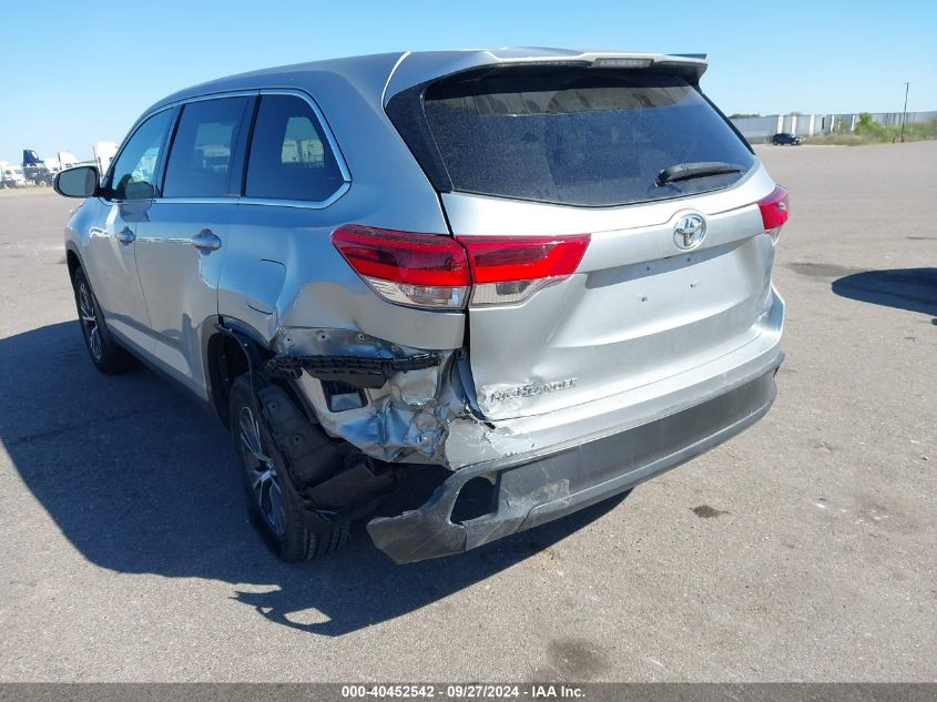 5TDBZRFH5KS984892 2019 Toyota Highlander Le