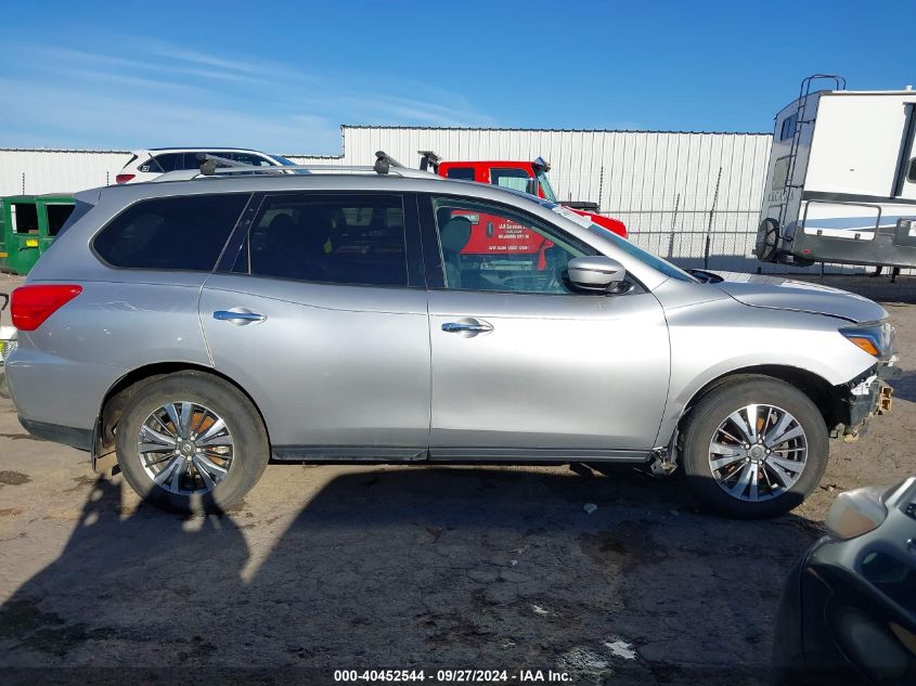 2017 Nissan Pathfinder S VIN: 5N1DR2MM6HC628229 Lot: 40452544