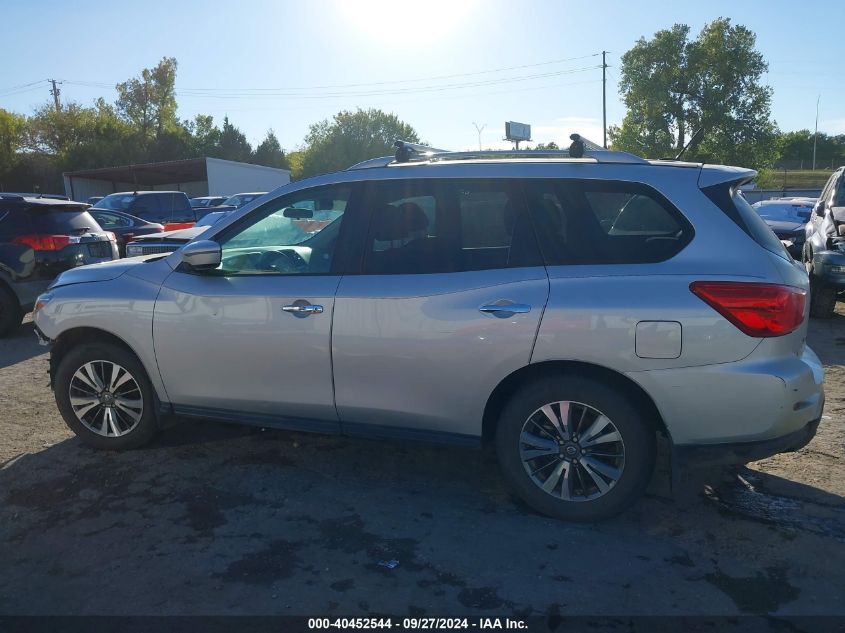 2017 Nissan Pathfinder S VIN: 5N1DR2MM6HC628229 Lot: 40452544