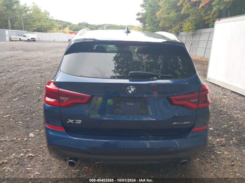 5UXTR9C50KLR10729 2019 BMW X3 xDrive30I