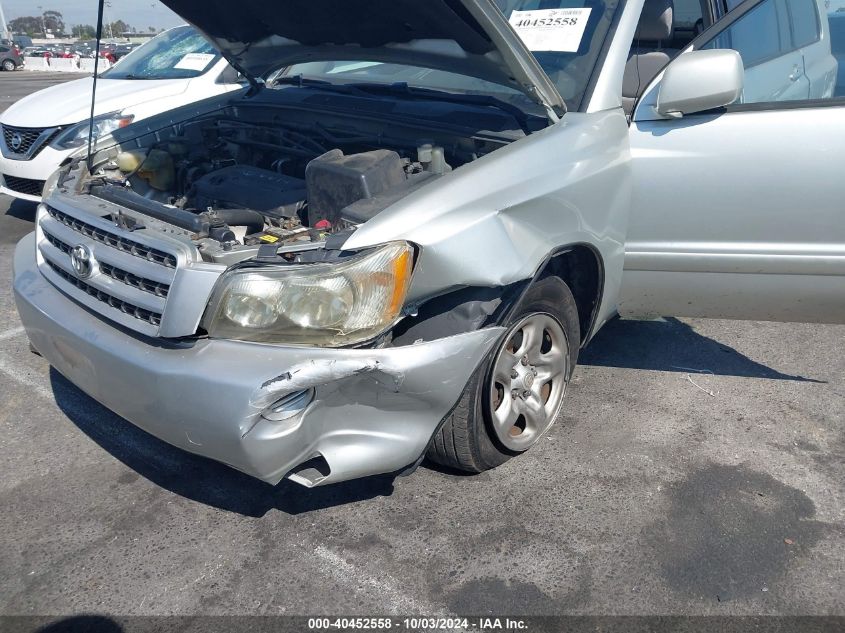 JTEGD21A330057265 2003 Toyota Highlander