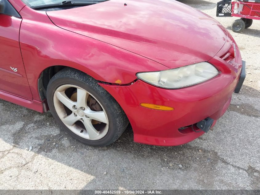 2004 Mazda Mazda6 S VIN: 1YVFP80D345N48620 Lot: 40452559