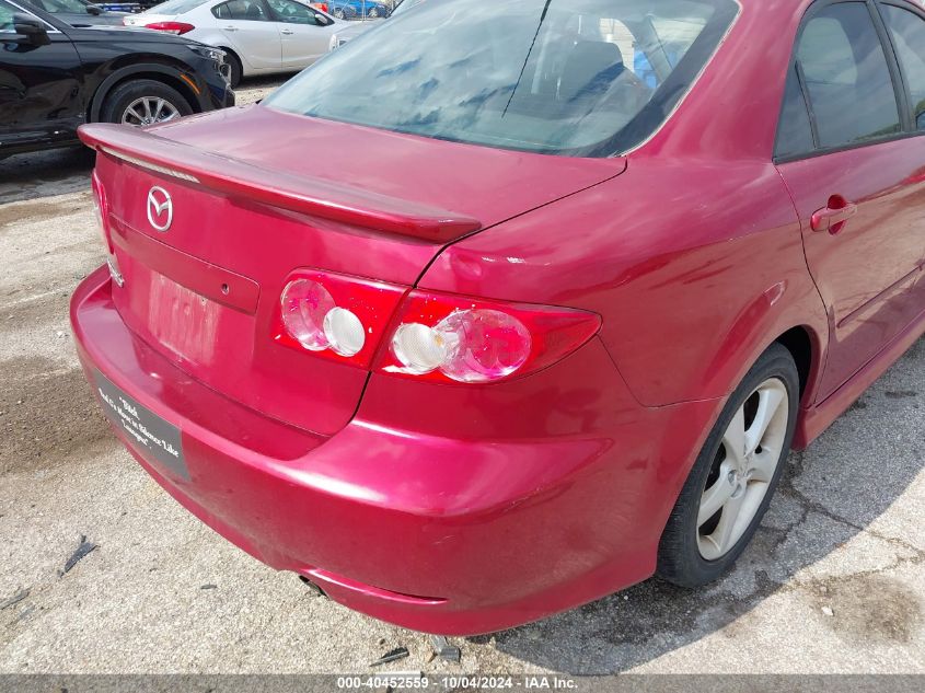 2004 Mazda Mazda6 S VIN: 1YVFP80D345N48620 Lot: 40452559