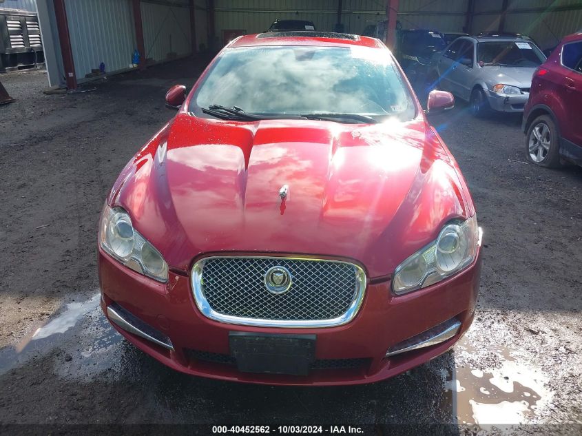 2011 Jaguar Xf VIN: SAJWA0FB6BLS11965 Lot: 40452562