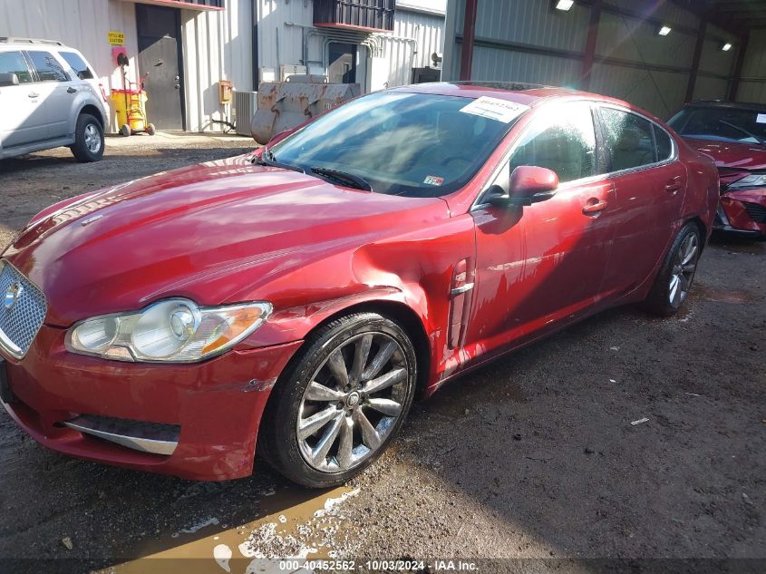 2011 Jaguar Xf VIN: SAJWA0FB6BLS11965 Lot: 40452562