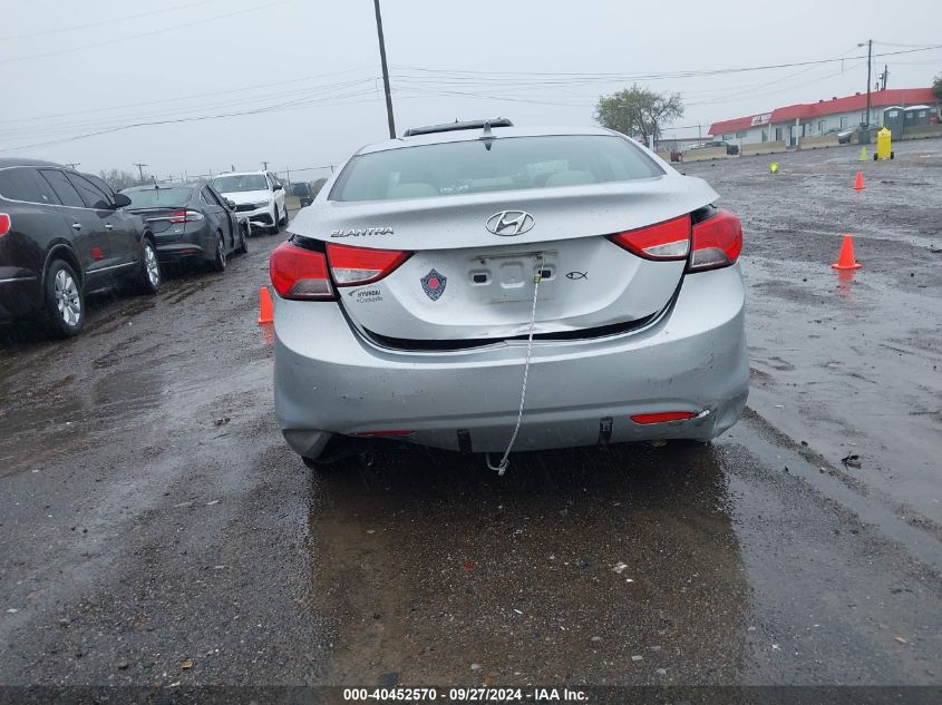 2013 Hyundai Elantra Gls VIN: 5NPDH4AE1DH232563 Lot: 40452570