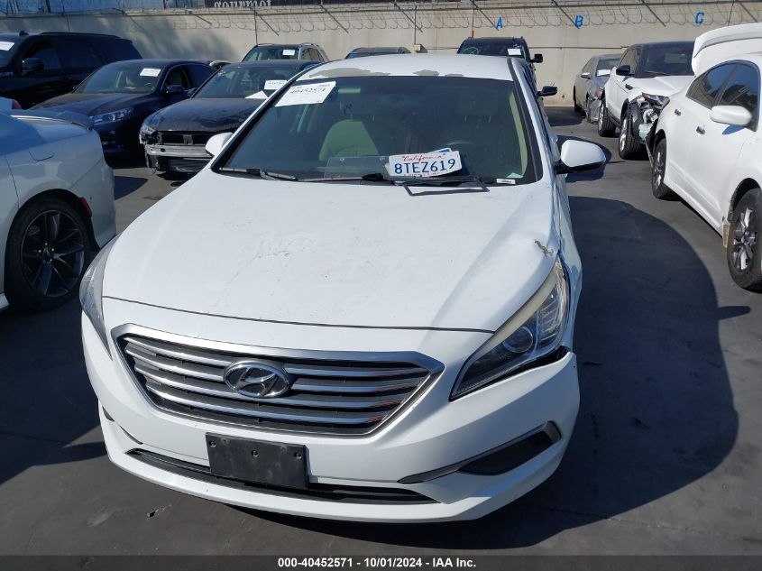 5NPE24AF6GH407828 2016 Hyundai Sonata Se