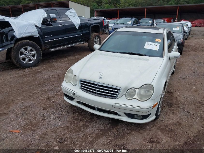 2007 Mercedes-Benz C 230 Sport VIN: WDBRF52H37F904856 Lot: 40452576