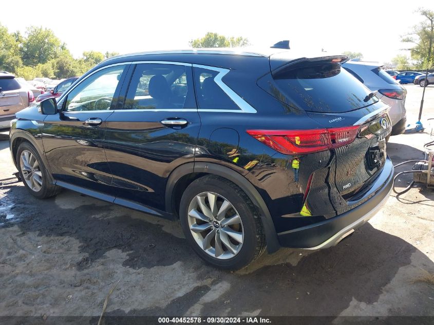 VIN 3PCAJ5M31KF137259 2019 INFINITI QX50 no.3