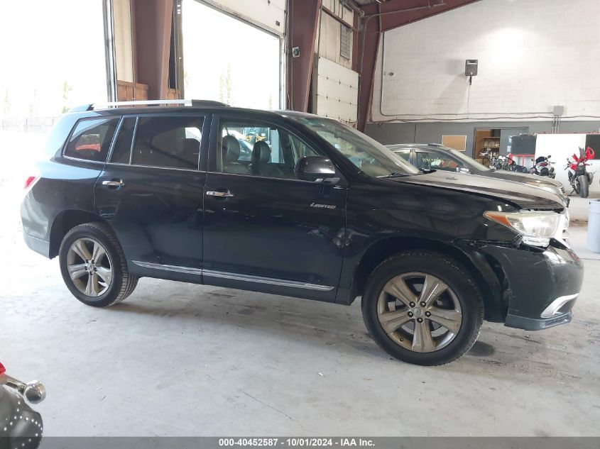 5TDDK3EH3CS099426 2012 Toyota Highlander Limited V6