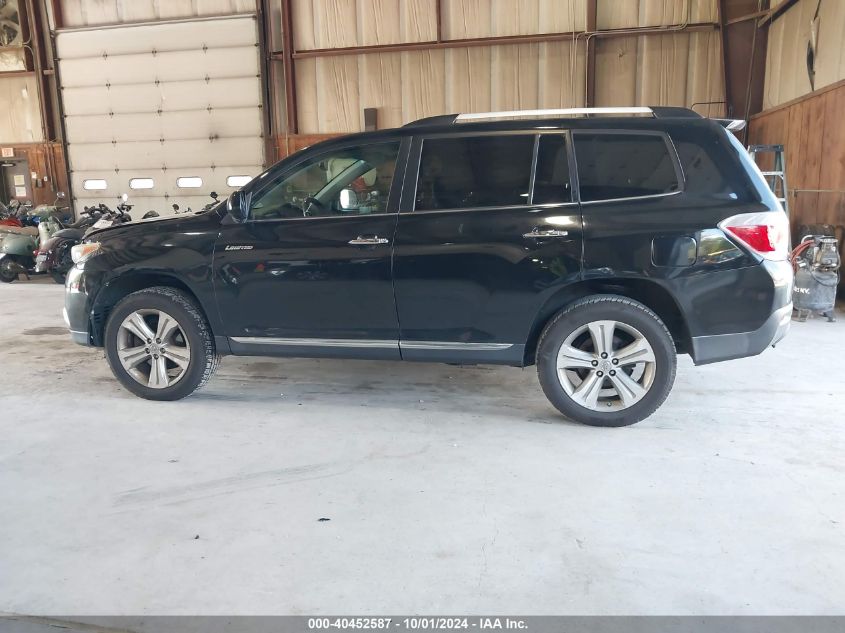 5TDDK3EH3CS099426 2012 Toyota Highlander Limited V6