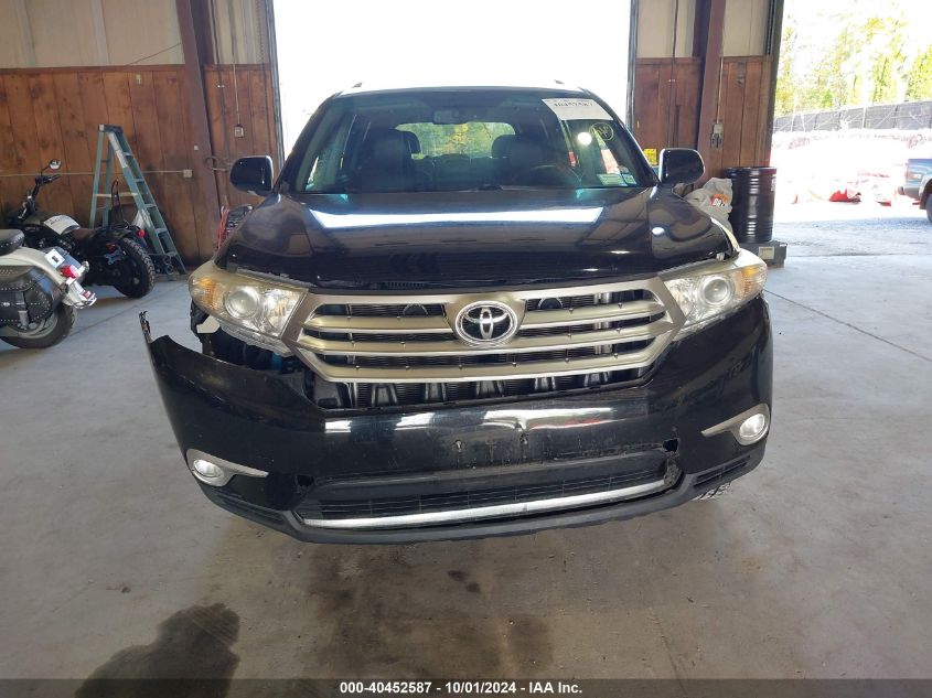 5TDDK3EH3CS099426 2012 Toyota Highlander Limited V6