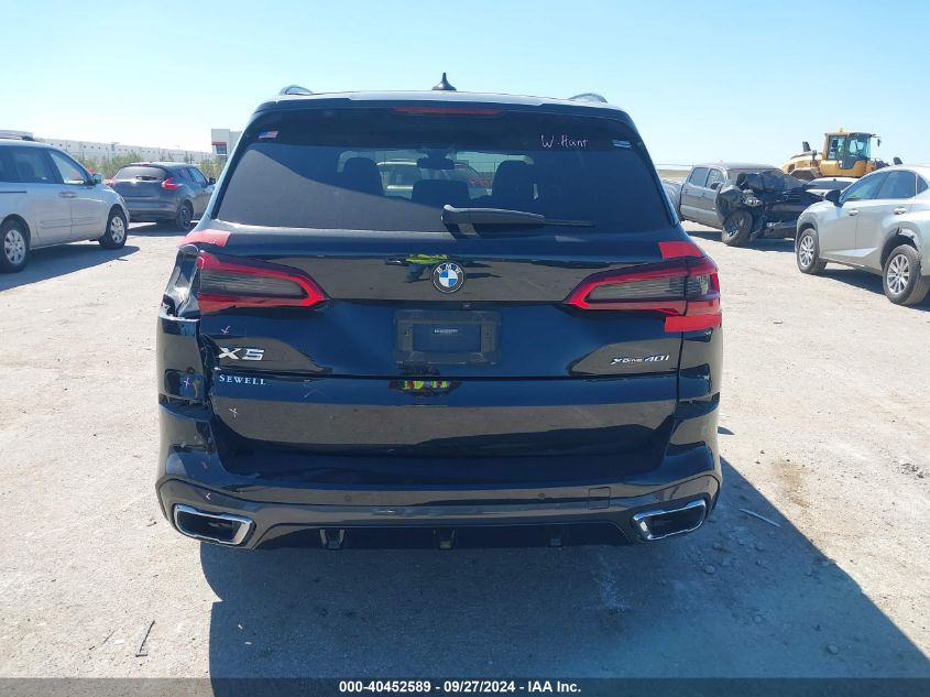 2019 BMW X5 xDrive40I VIN: 5UXCR6C56KLL63514 Lot: 40452589